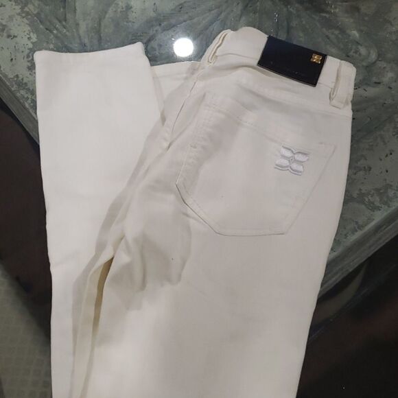 Bcbg MAXAZRIA MAY Z SKINNY WHITE JEANS - Picture 5 of 5